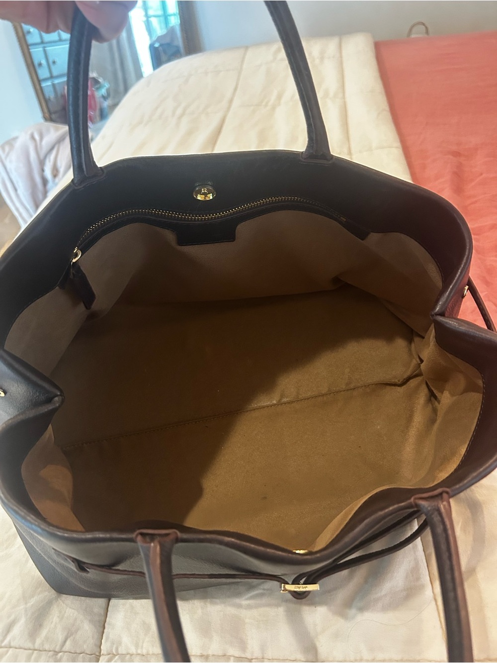Manu Atelier Le Cambon 35 Satchel in Deep Brown - Picture 10 of 14